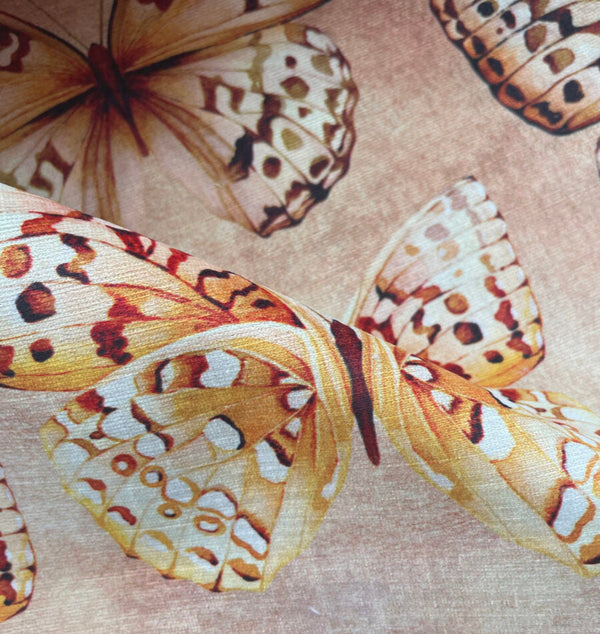 beau monde Avalana Papilio Recycled Velvet Fabric