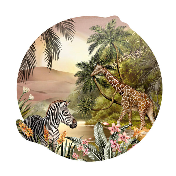 Beau Monde Avalana Savanna Sunrise Wall Decal