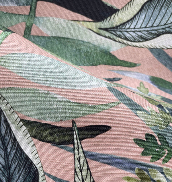 Beau Monde Avalana Tropics Oyster Linen Fabric