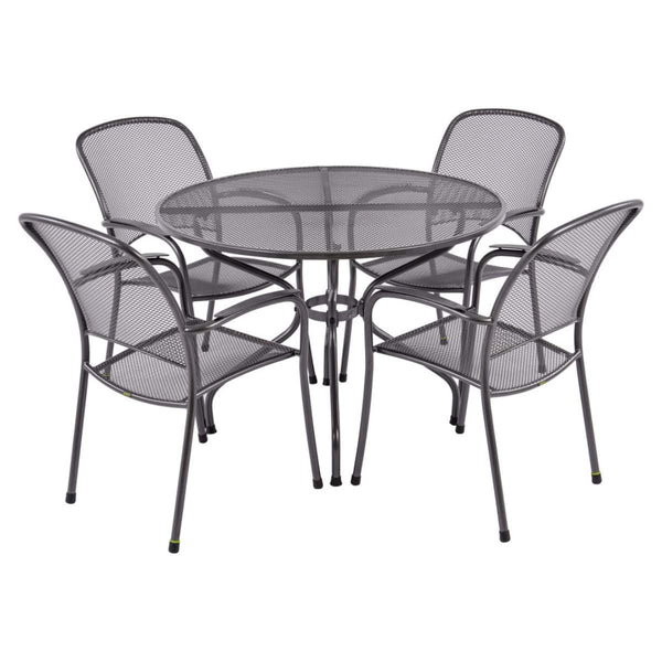 beau monde Beau&Co Carlo Round 4 Seater Dining Set
