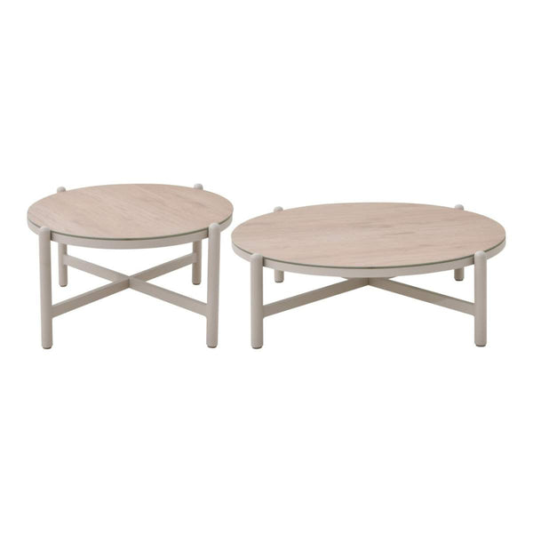 Beau Monde Beau&Co Martic Outdoor Set Of 2 Tables