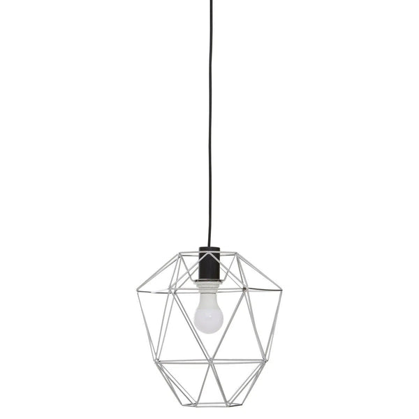 Beau Monde Beaumonde Home Geo Chrome Pendant Light
