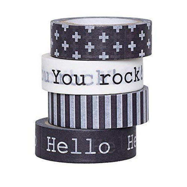 Beau Monde Bloomingville Washi Tape Black Set
