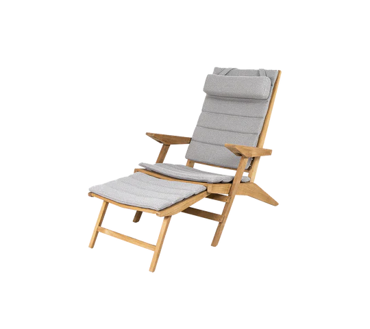 Beau Monde Cane-line Flip Deck Chair
