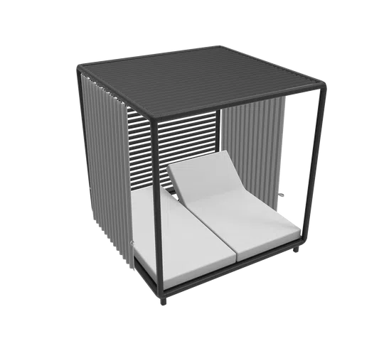 Beau Monde Cane-line Laze Cabana 1 Outdoor Bed