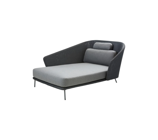 Beau Monde Cane-line Mega Daybed Right