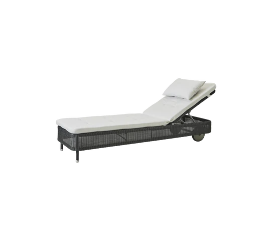 Beau Monde Cane-line Presley Sunbed