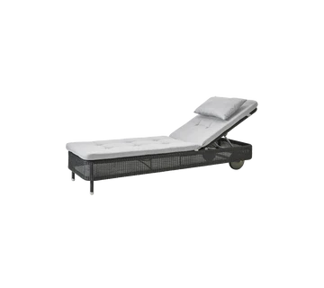 Beau Monde Cane-line Presley Sunbed