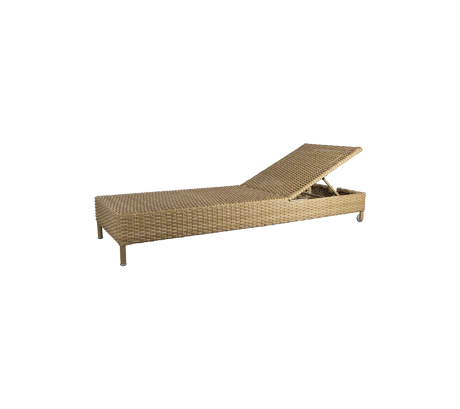 Beau Monde Cane-line Rest Sunbed Single