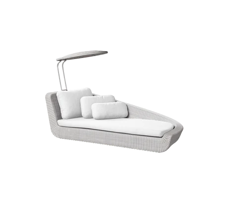 Beau Monde Cane-line Savannah Daybed Left Module