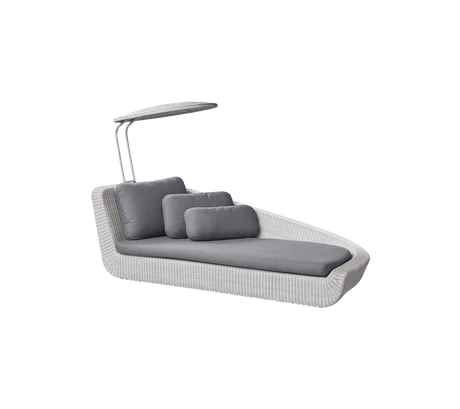 Beau Monde Cane-line Savannah Daybed Left Module