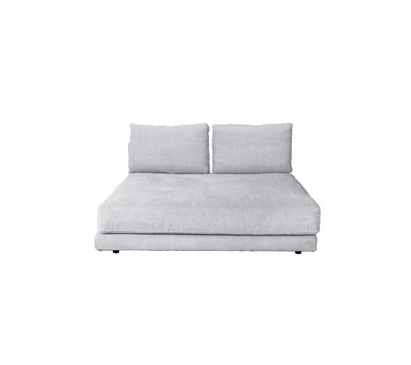 Beau Monde Cane-line Scale Double Daybed Module