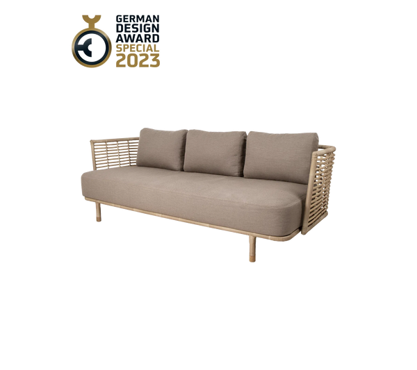 beau monde Cane-line Sense 3-Seater Sofa Outdoor