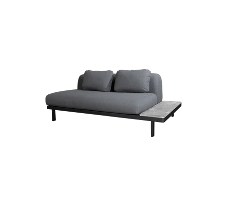 Beau Monde Cane-line Space 2-Seater Module Sofa