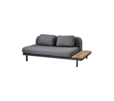 Beau Monde Cane-line Space 2-Seater Module Sofa