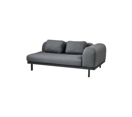 beau monde Cane-line Space 2-Seater Module Sofa