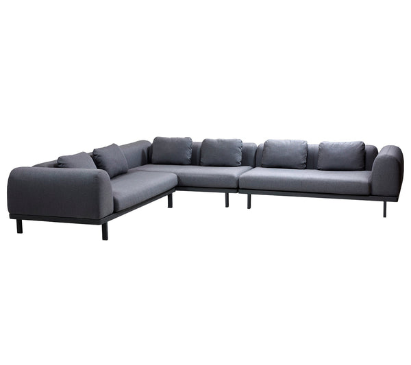 Beau Monde Cane-line Space 3 Outdoor Corner Sofa