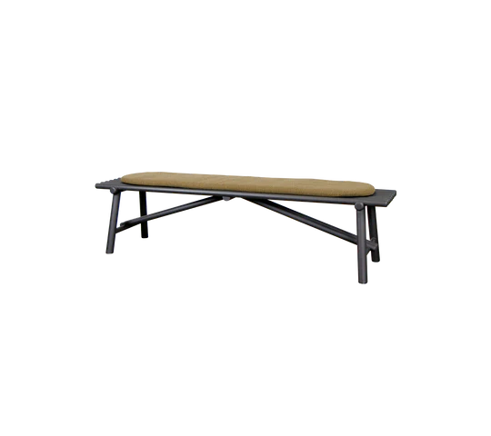 Beau Monde Cane-line Sticks Bench