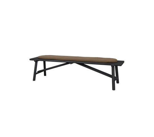 Beau Monde Cane-line Sticks Bench
