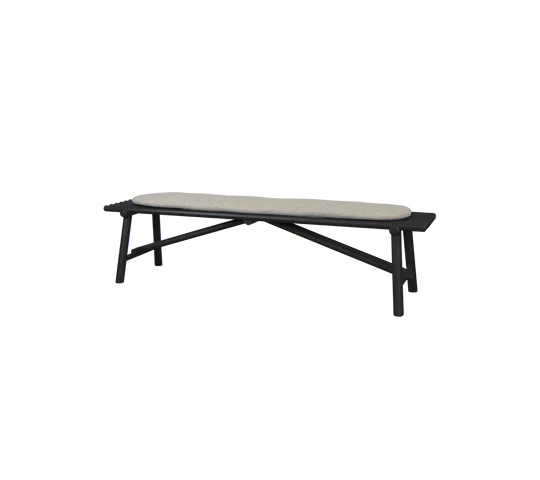 Beau Monde Cane-line Sticks Bench