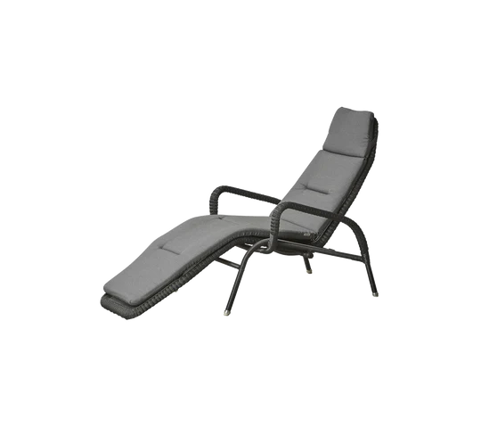 Beau Monde Cane-line Sunrise Sunchair Stackable