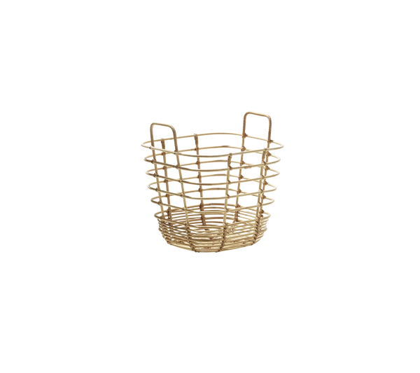 Beau Monde Cane-line Sweep Basket Indoor Square