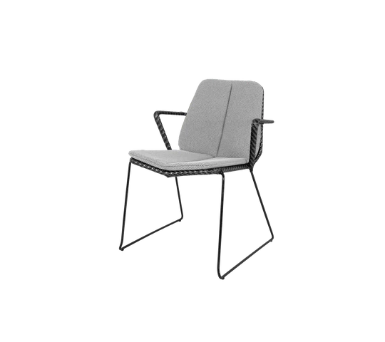 Beau Monde Cane-line Vision Armchair Stackable