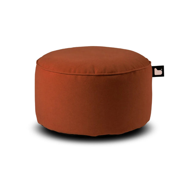 Beau Monde Extreme Lounging Brushed Suede Pouffe