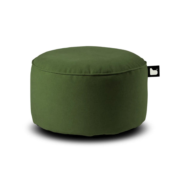 beau monde Extreme Lounging Brushed Suede Pouffe