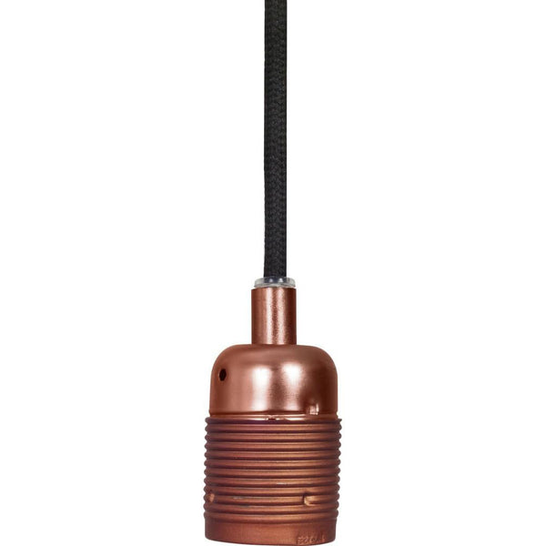 beau monde Frama E27 Pendant Copper / Black Cable
