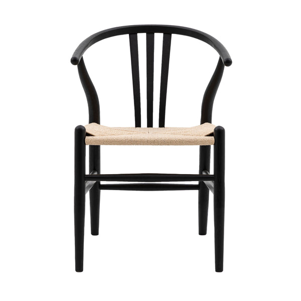 beau monde Gallery Direct Whitney Chair Black (2pk)