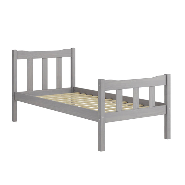 Beau Monde HO+ME Havana Single Bed In Washed Grey