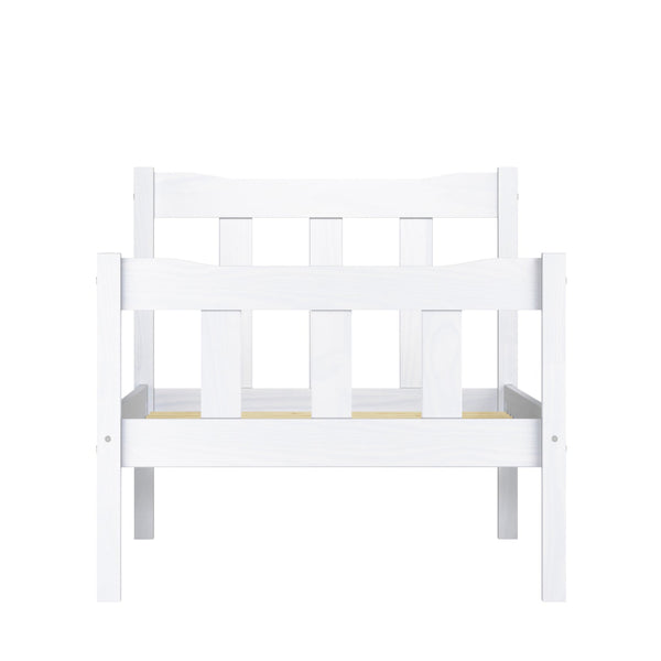 Beau Monde HO+ME Havana Single Bed In Washed White