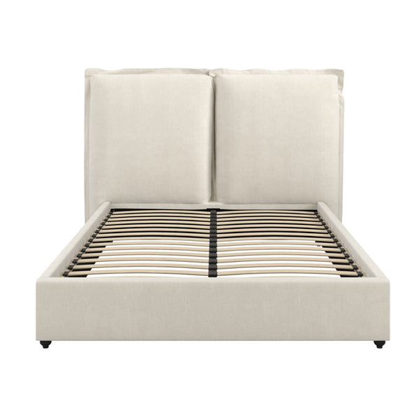 Beau Monde HO+ME Sunday King Size Bed In Ivory