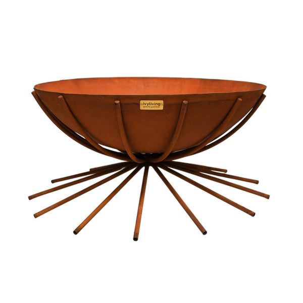 Beau Monde Ivyline Outdoor Metal Dakota Fire Pit
