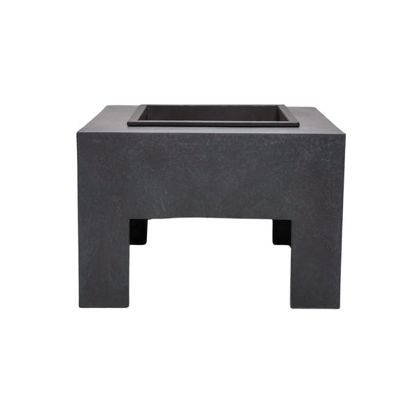 Beau Monde Ivyline Outdoor Square Console Fire Pit