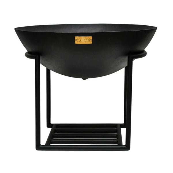beau monde Ivyline Outdoor XL Cast Iron Fire Pit