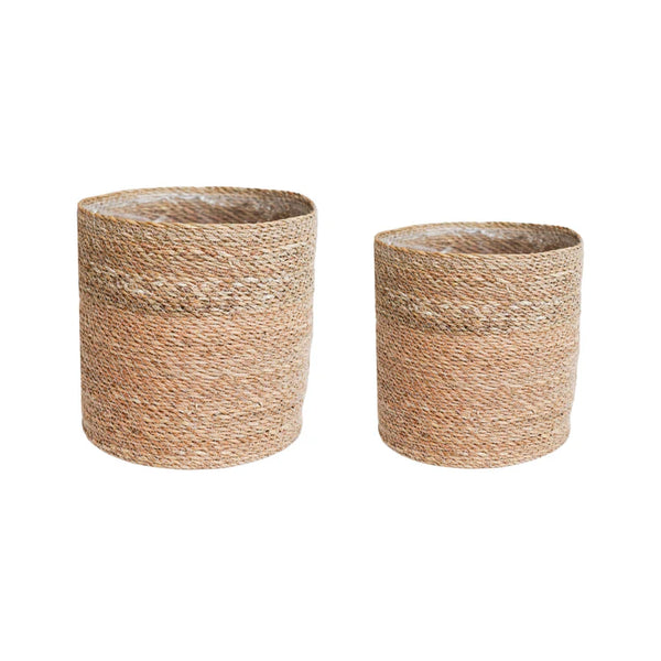beau monde Ivyline Theo Plant Pot Basket Set of 2