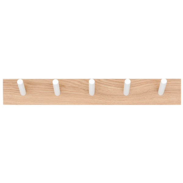beau monde John Green Peg Solid Oak Coat Rail