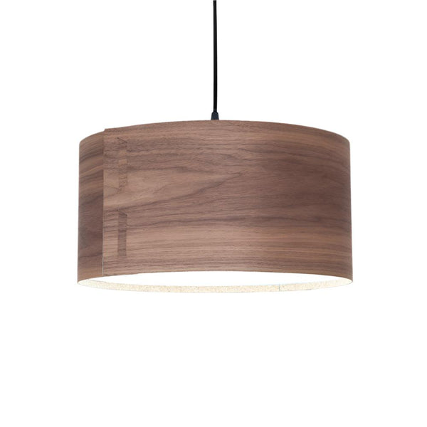 Beau Monde John Green Tab Walnut Lampshade