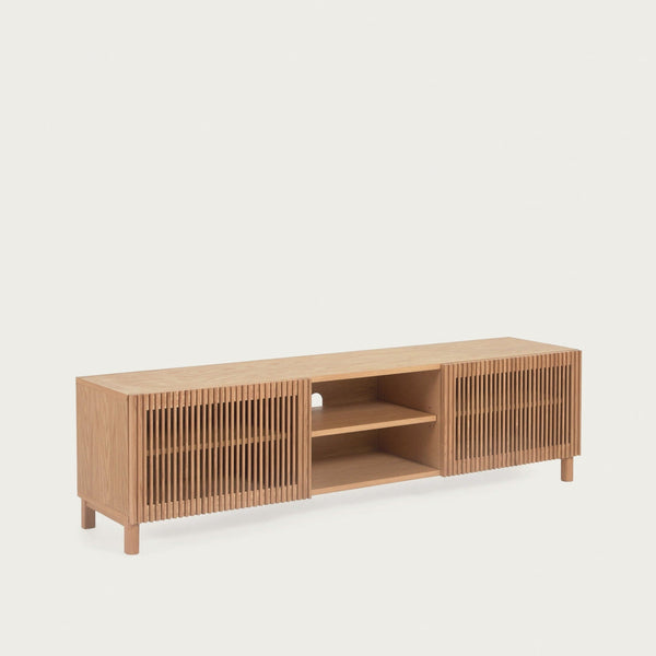 beau monde Kave Home Beyla Oak TV Cabinet