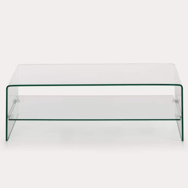 beau monde Kave Home Burano Glass Coffee Table