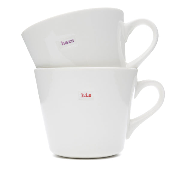 beau monde Keith Brymer Jones Mug Set - His and Hers