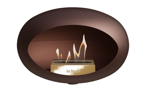 Beau Monde Le Feu Dome Wall Bio Ethanol Fireplace
