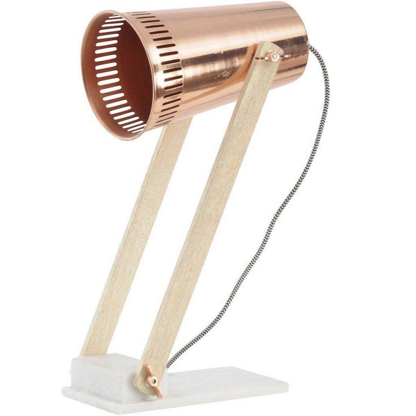 beau monde Libra Interiors Marble Desk Lamp
