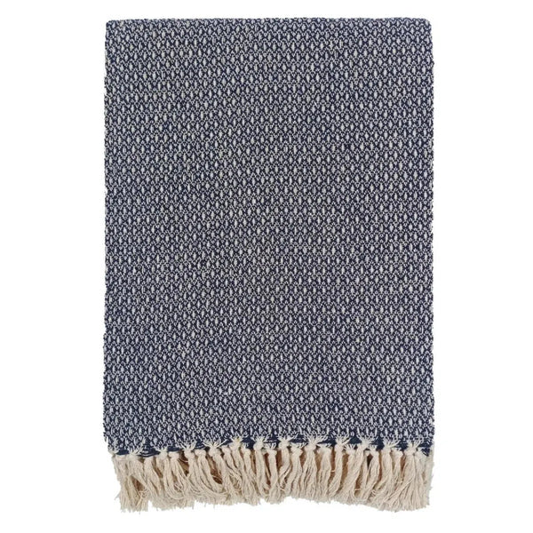 beau monde Malini Darling Navy Throw