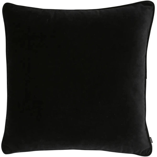 Beau Monde Malini Luxe Velvet Cushion In Black