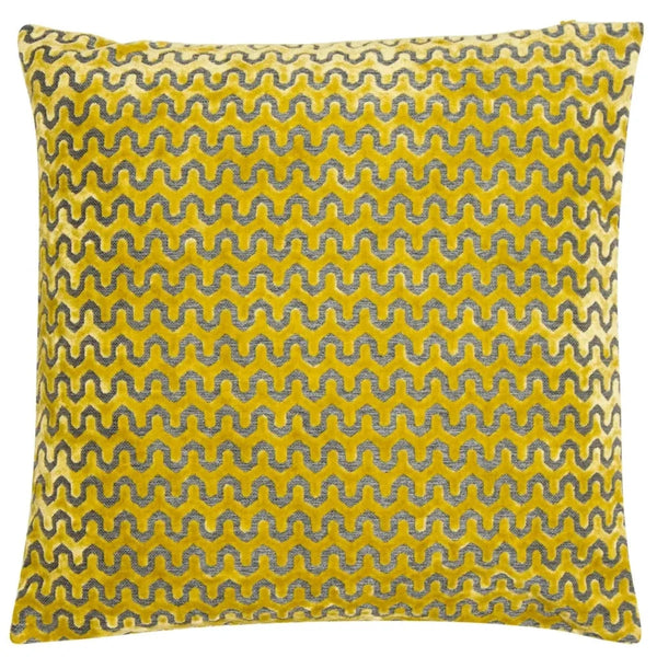 Beau Monde Malini Olso Cushion In Mustard