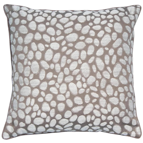 Beau Monde Malini Pebble Cushion In Taupe