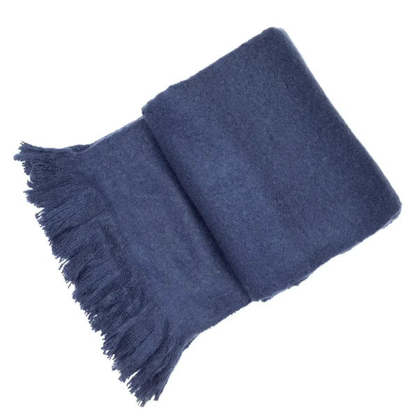 beau monde Malini Serena Throw In Navy